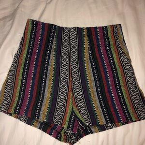 Super cool and unique drug rug hippie shorts!!